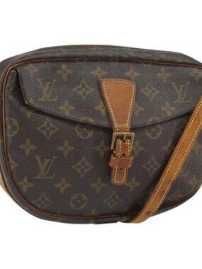 LOUIS VUITTON Monogram Jeune Fille MM Shoulder Bag M51226 LV Auth ka1963